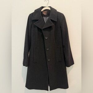 Anne Klein Charcoal Women’s Trench Coat / Peacoat NWOT